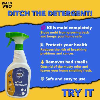 واش برو™ مُزيل العفن القوي
